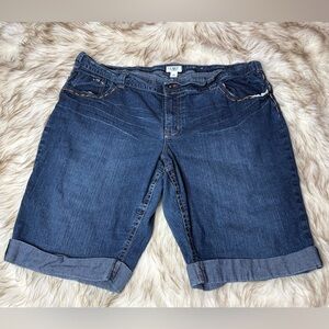 Cato Deep Blue Denim Shorts